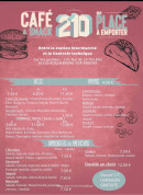 Menu Snack 210 - Menu tacos, panini et burger