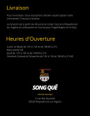 Menu Song Quê - Les informations