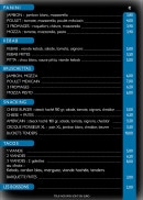 Menu L'ameli mélo - La carte
