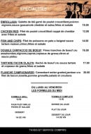 Menu L'Olalpa - Spécialités