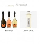 Menu Le Patriarche - Les vins muscat