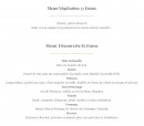 Menu Le Patriarche - Menu végétarien et menu  découverte