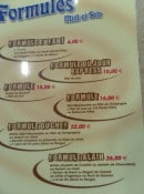 Menu Pizza Alain - Les formules 