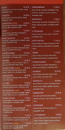 Menu Pizza Casa - Pizzas mégas suite