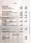 Menu Asia - les vins