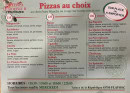 Menu Le double b - Les pizzas