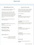 Menu L’Arbre Au Soleil - Menus