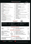 Menu Fatto Bene - Les pizzas, desserts, ...