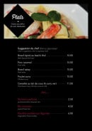 Menu Kyoto - Les plats