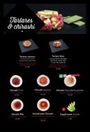 Menu Kyoto - Les tartares et chirahis
