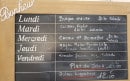 Menu La Panière - Un exemple de menu de la semaine