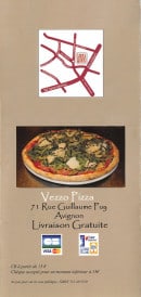 Menu Vezzo Pizza - Informations