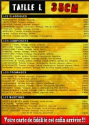 Menu Planet pizza & co - Les classiques, composées, fromages,...