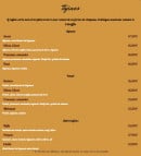 Menu Les Amis Gourmands - Tajines