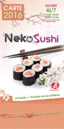 Menu Neko Sushi - Carte et menu Neko Sushi Pertuis