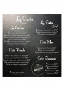 Menu Resto du Paradou - Entrées, viandes, pâtes,...