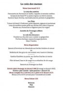 Menu Le Dix'Vin - Le coin des menus 