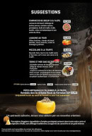 Menu O'Resto - Les suggestions