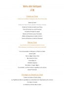 Menu Cafe-du Cours - Menu des garrigues