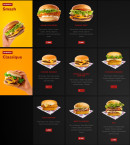 Menu Kassia Food - Les burgers