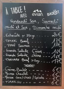 Carte et menu de Brasserie Les Minots à La Tour d'Aigues — Exemple de menu