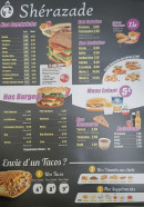 Menu Ô Sherazade - Les plats à la carte