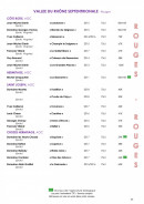 Menu Côteaux et  Fourchettes - Les vins blancs 9