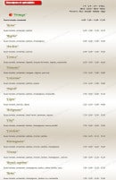 Carte et menu de Au Paradizzio Pizzas à Entraigues sur la Sorgue — Les pizzas classiques et spécialités
