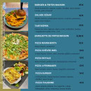 Carte et menu de La truite de Carlet à Saignon — Les burgers, pizzas, ...