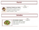 Menu PizzasCom - Panini et salades