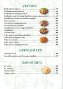 Carte et menu de Ô Vietnam à Valreas — Carte 2