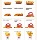 Menu Burger King - Les collations suite