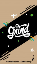 Menu Grind - Carte des boissons et coffee shop