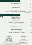 Menu Angani - Les rôtisseries, brasseries, …