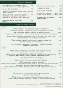 Menu Angani - Les tapas et vins