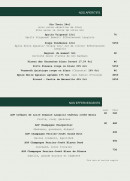 Menu Angani - Les apéritifs et effervescents