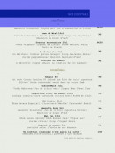 Menu Angani - Les cocktails