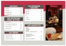 Menu La Langoust'in - Les eaux, boissons, bières,...