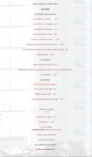 Carte et menu de Le Relais du Gois à Beauvoir sur Mer — La carte