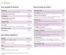 Menu San Lorenzo Vespucci - Les desserts et coupes glaces