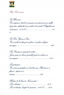 Menu Les Prateaux - Les entrées