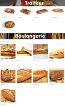 Menu Boulangerie Bonnin - La carte traiteur et boulangerie
