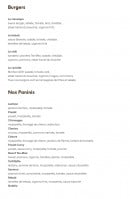Menu Boulangerie Bonnin - Les burgers et paninis