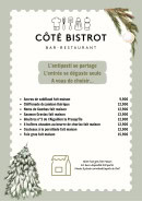 Menu Coté Bistrot - Les antipastis