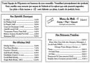 Carte et menu de Equinoxe à La Tranche sur Mer — Les apéritifs classiques, whiskys, menu midi et boissons fraîches