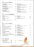 Menu La Crêpouse - Les coupes glacées, crêpes sucrées et desserts