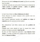 Menu Blé noir Belle Epoque - Les informations sur le crêperie