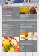 Menu Le Green - Les desserts, glaces,...