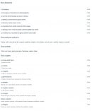 Carte et menu de La Pergola à L' Aiguillon sur Mer — Les desserts, glaces et sorbets