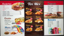Menu Snack Time - Assiettes, tex mex, desserts,...